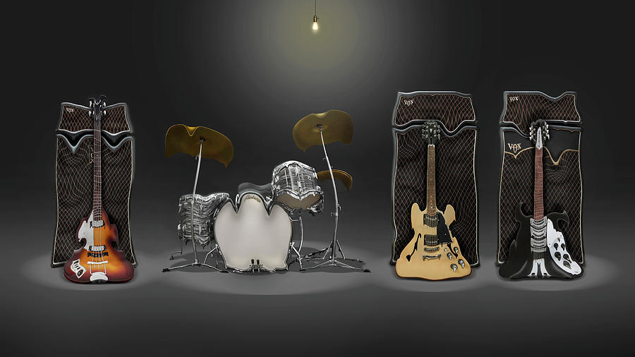Classic Bands Instruments - 70s Photograph by Mike McGlothlen