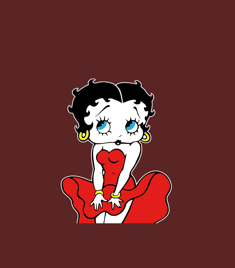 Classic Betty Boop Cartoon Character Digital Art by Marty Mya | Fine ...