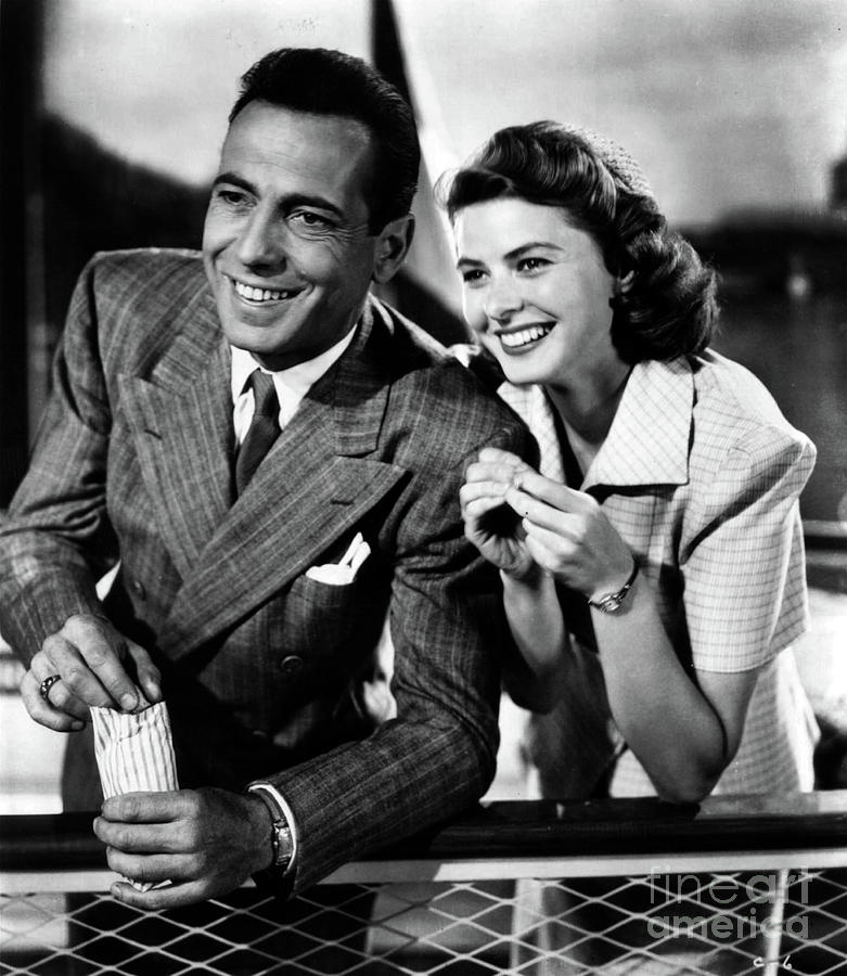 Classic Bogart and Bergman - Casablanca Photograph by Doc Braham