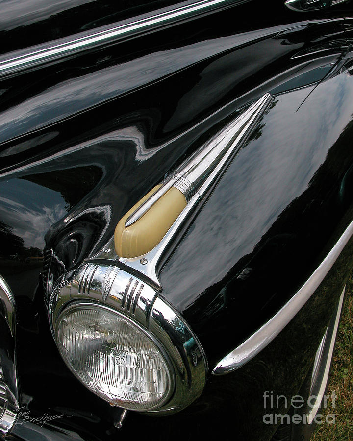 Classic Buick Eight Detail Photograph by Tom Brickhouse
