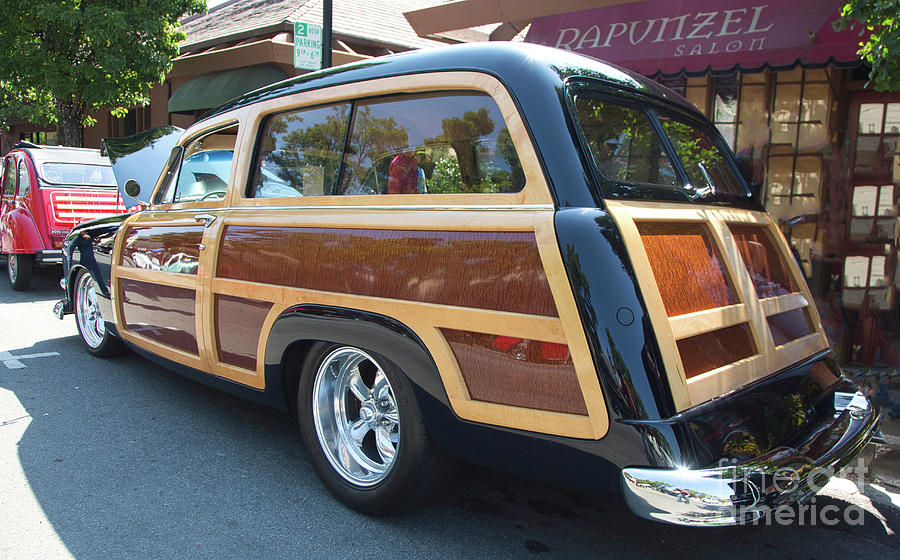 Classic Car Ford Woody Wagon,  Photograph by Chuck Kuhn