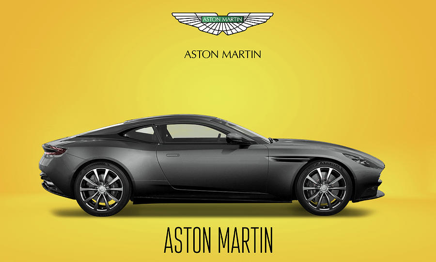 Classic Cars Aston Martin No 7 Painting by Celestial Images - Fine Art ...