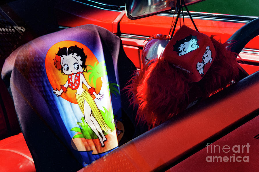 Classic Photograph - Classic Cars Betty Boop by Bob Christopher