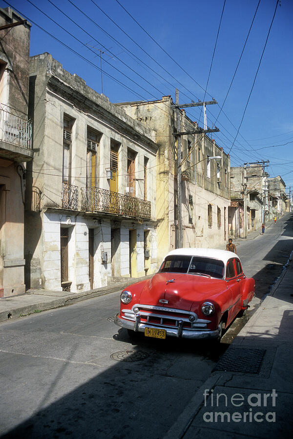 Classic Chevrolet in Santiago Cuba Photograph by James Brunker