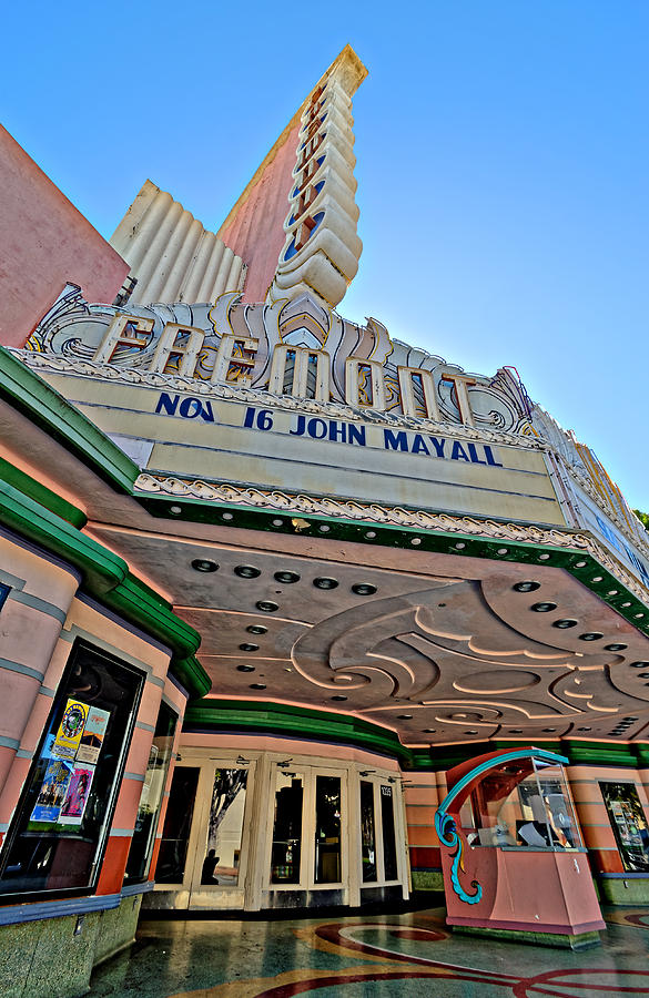 Classic Cinema -- Art Deco Movie Theater in San Luis Obispo, California Photograph by Darin Volpe