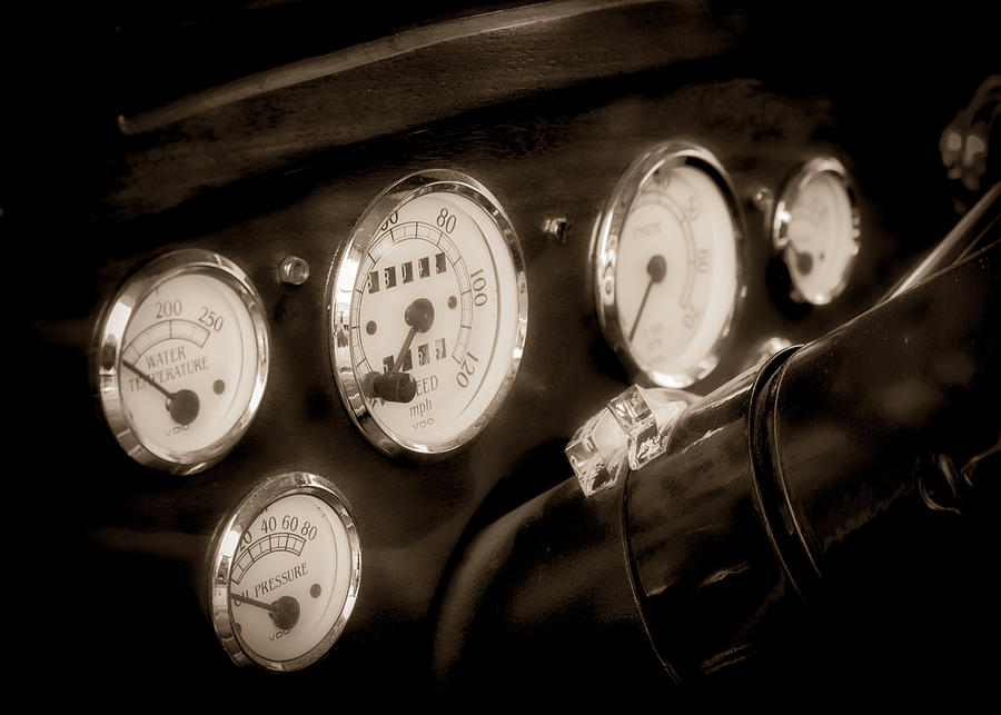 Classic Controls Photograph by Mark David Gerson