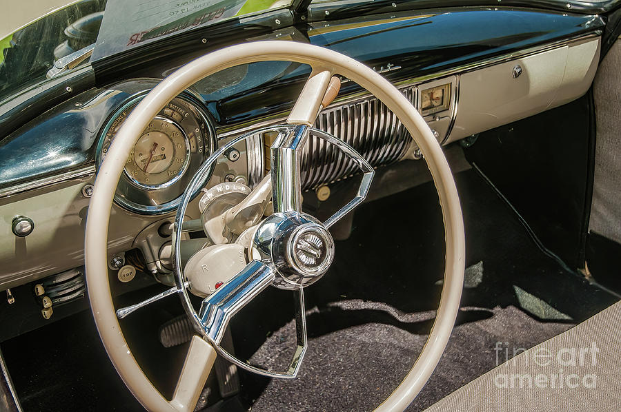 Classic Dashboards - 1950 Chevrolet Photograph by John Bartelt - Pixels