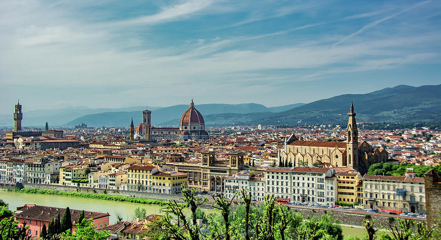 Classic Florence Photograph by Marcy Wielfaert