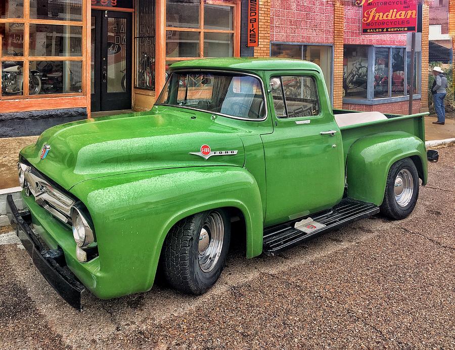 Ford Photograph - Classic Ford F100 Pickup by Jerry Abbott