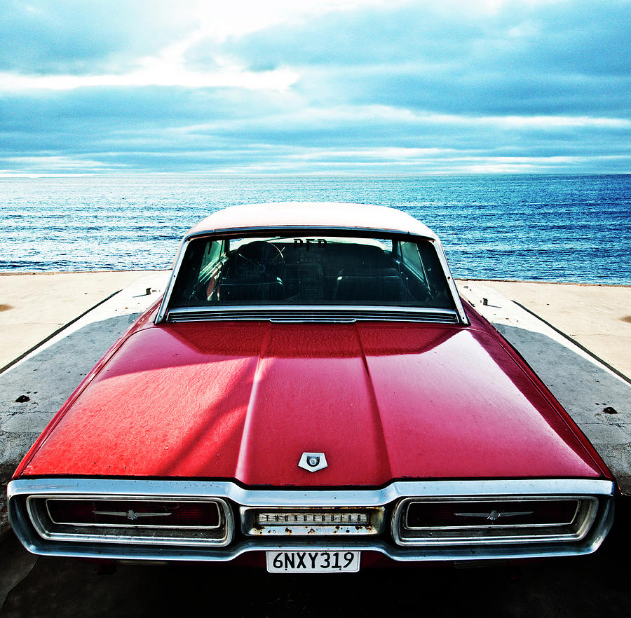 Vintage Ford Thunderbird Photograph by Larry Butterworth
