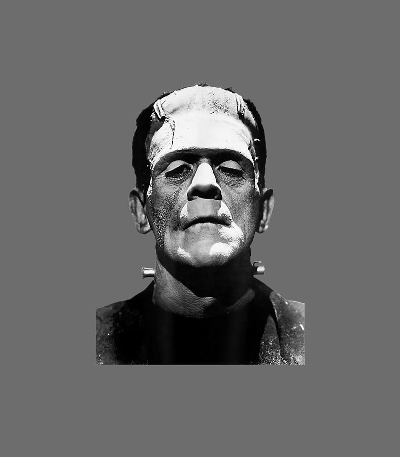 Classic Halloween Monster Horror Movie Frankenstein Monster Digital Art