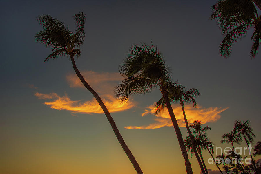 Classic Hawaii Sunset Photograph