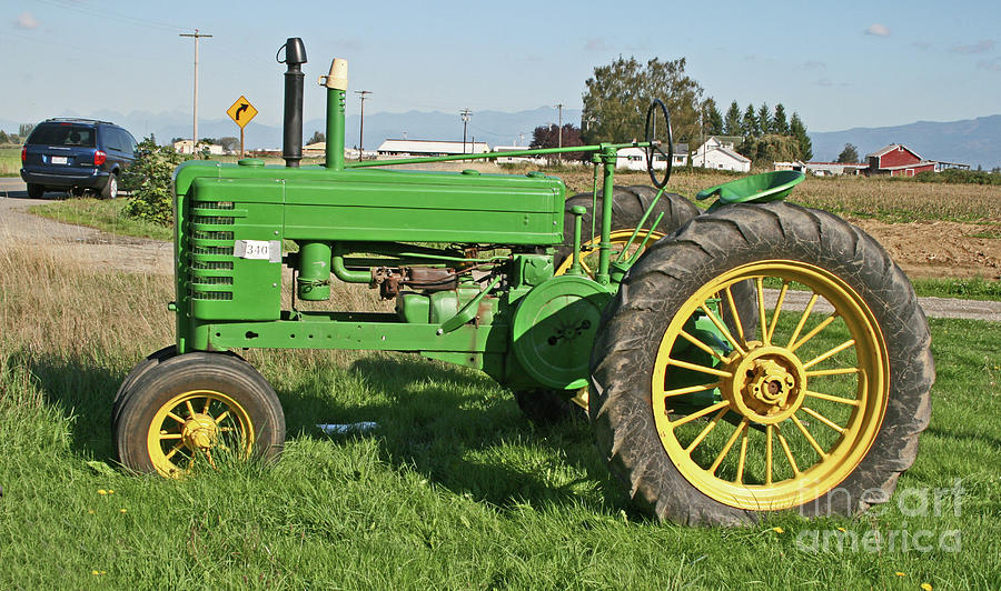 Classic John Deere Tractor Photograph by Norma Appleton