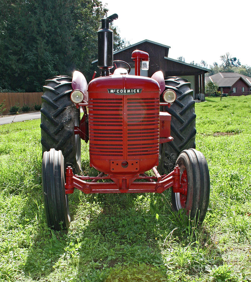 Classic McCormick Tractor 2 Photograph by Norma Appleton
