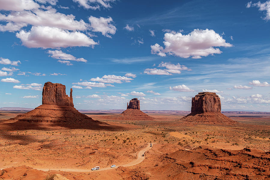 Forrest Gump Photograph - Classic Monument Valley by Paul LeSage