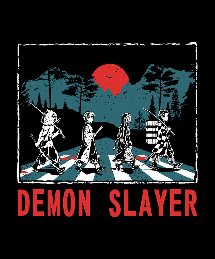 Demon Slayer Digital Art - Classic Movie Kimetsu No Yaiba Funny Gifts by Do Van Phung