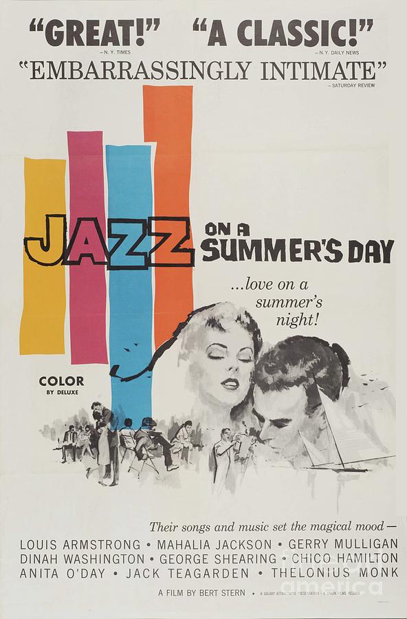 Classic Movie Poster - Jazz on a Summers Day Mixed Media by Esoterica Art Agency
