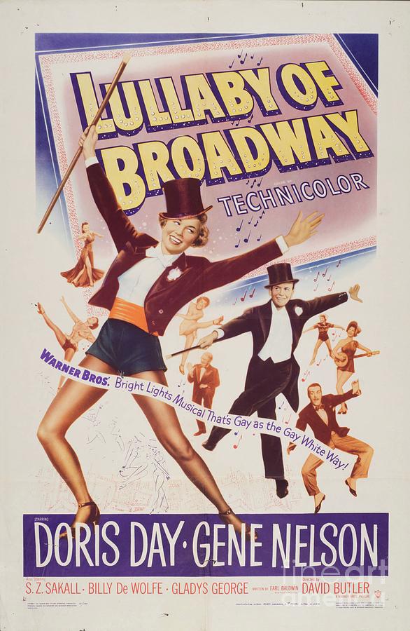 Classic Movie Poster - Lullaby of Broadway Painting by Esoterica Art Agency