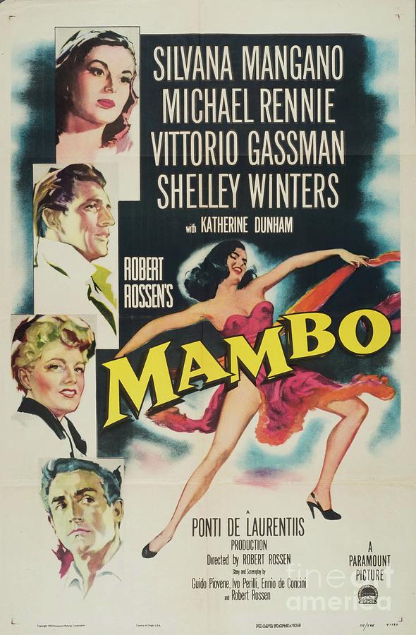 Classic Movie Poster - Mambo Painting by Esoterica Art Agency