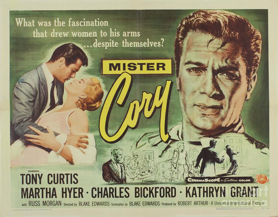 Classic Movie Poster - Mister Cory Painting by Esoterica Art Agency