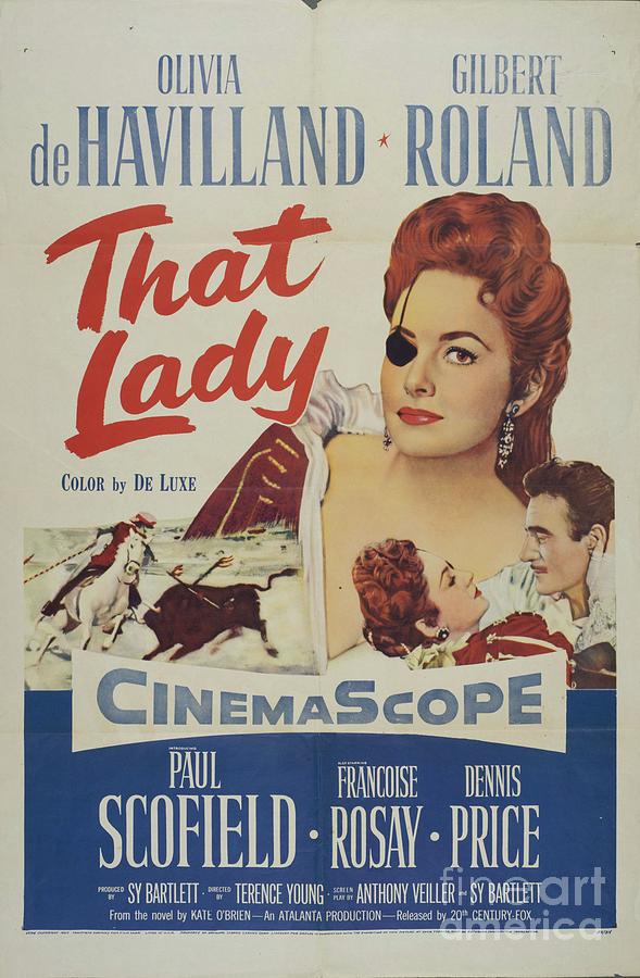 Classic Movie Poster - That Lady Mixed Media by Esoterica Art Agency