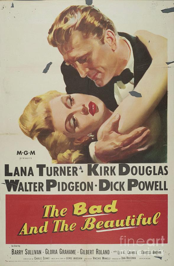 Classic Movie Poster - The Bad and The Beautiful Painting by Esoterica Art Agency