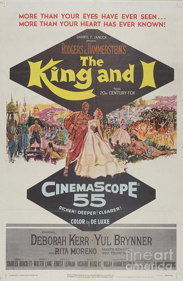 Classic Movie Poster - The King and I Painting by Esoterica Art Agency