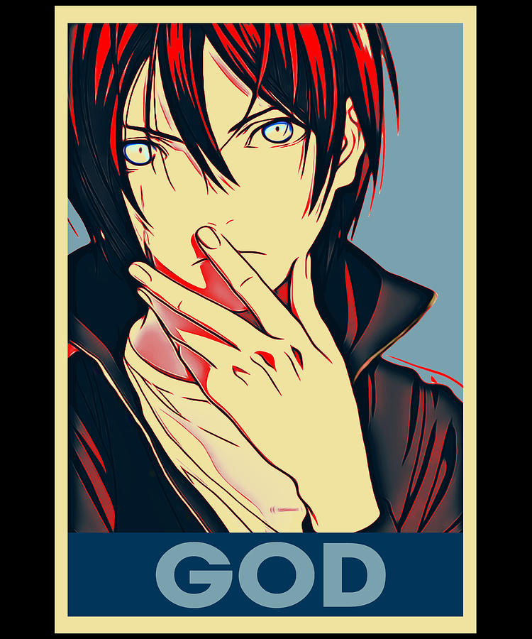 Japanese Art Yato God Noragami Anime Manga For Fans Wood Print by