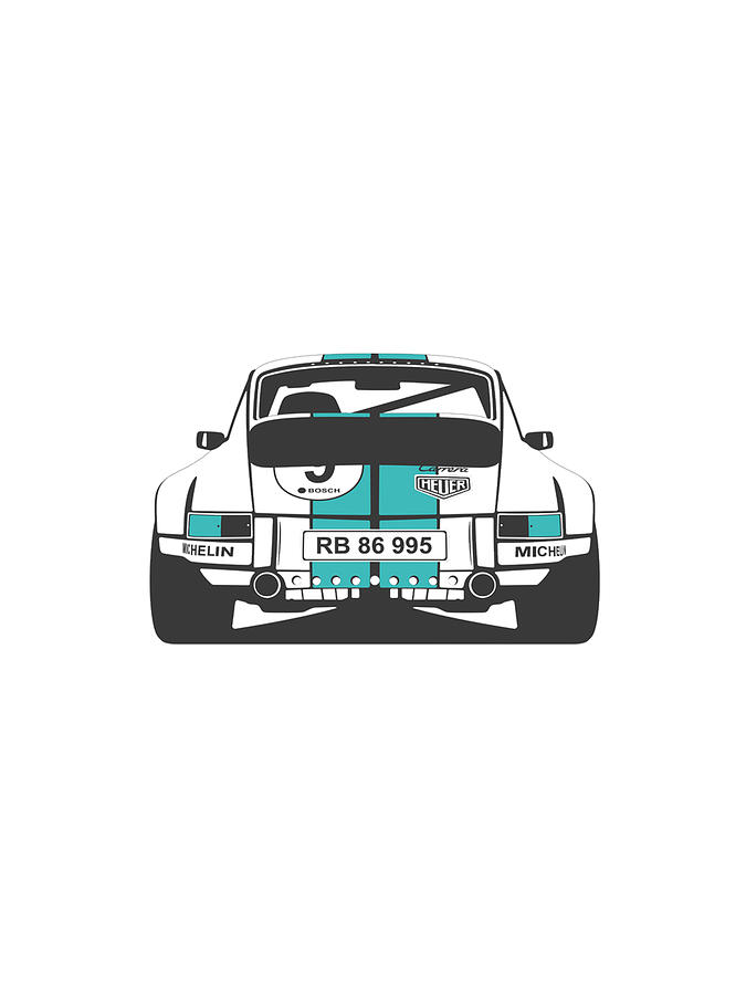 Classic Porsche 911 Race Car Digital Art by Thespeedart Classic Porsche 911 Race Car Digital Art by Thespeedart