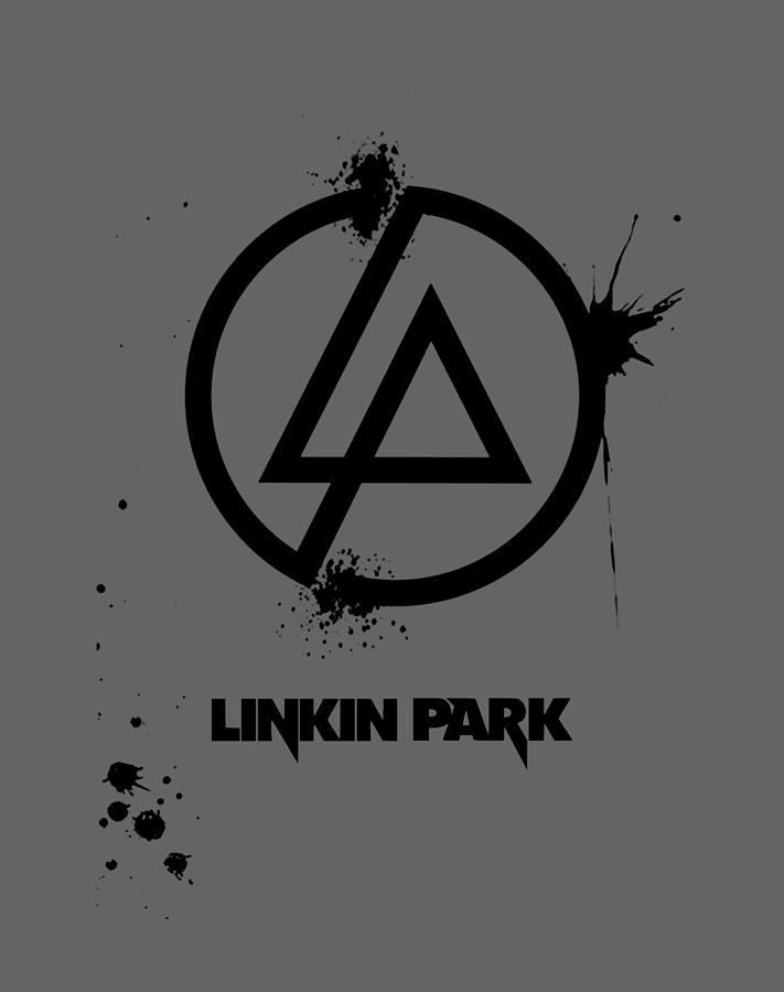 Classic Style Linkin Park Logo With Name Music Lover Handmade white ...