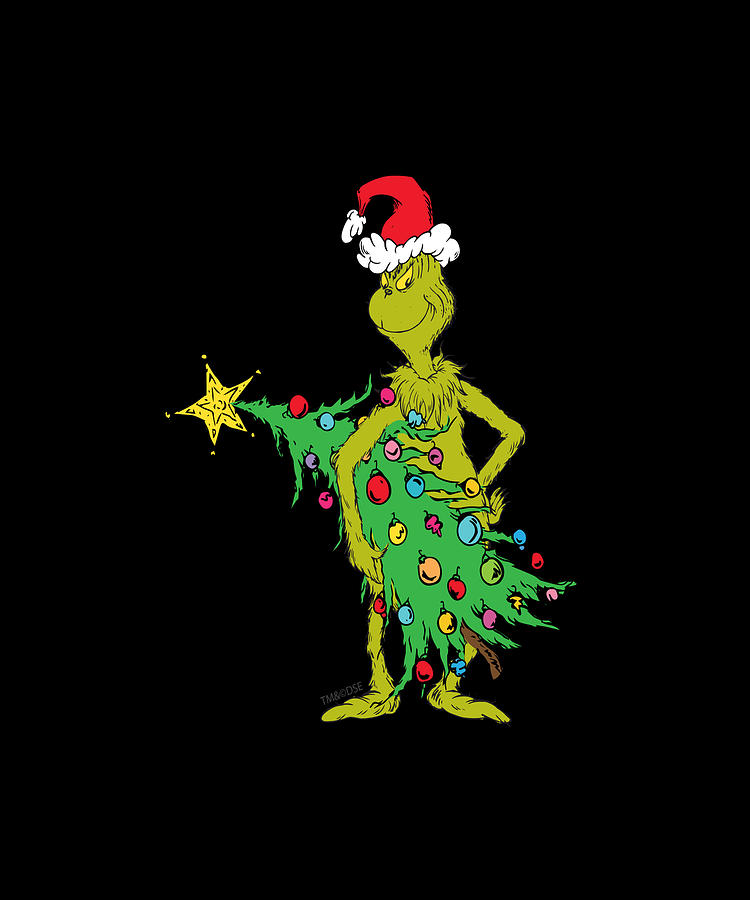 Classic The Grinch - Naughty Digital Art by Tinh Tran Le Thanh - Fine ...