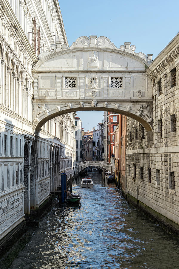Classic Venetian - the Bridge of Sighs Ponte dei Sospiri Photograph by Georgia Mizuleva