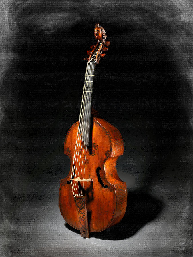 Classic Violin Painting by Tony Rubino
