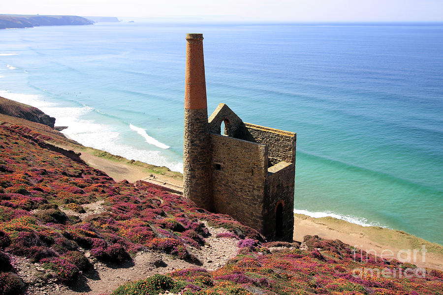 Architecture Photograph - Classic Wheal Coates by Terri Waters