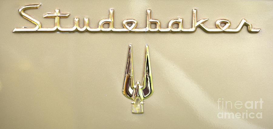 Classy Studebaker Emblem Photograph by Kae Cheatham