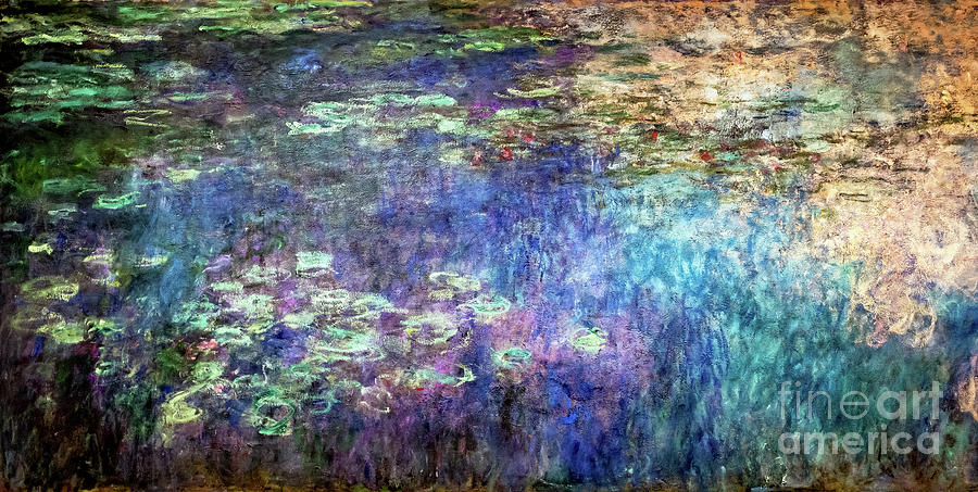 Claude Monet Water Lilies 1926 Painting by Claude Monet