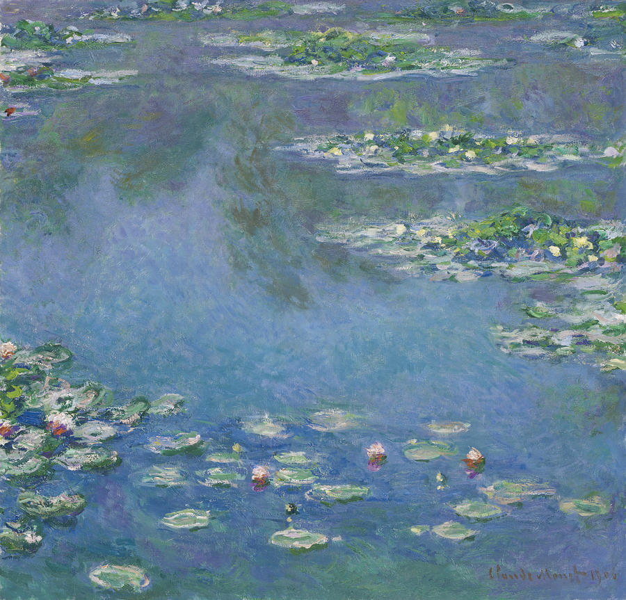 Claude Monet Water Lillies 1906 Painting by Arpina Shop - Fine Art America