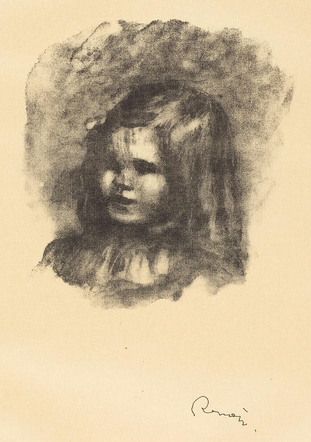 Claude Renoir Drawing by Auguste Renoir - Fine Art America