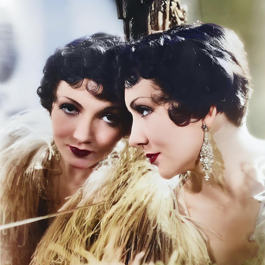 Claudette Colbert Digital Art by Chuck Staley Claudette Colbert Digital Art by Chuck Staley