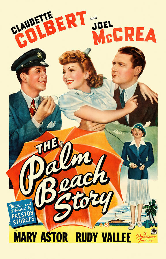 CLAUDETTE COLBERT in THE PALM BEACH STORY -1942-, directed by PRESTON STURGES. Photograph by Album
