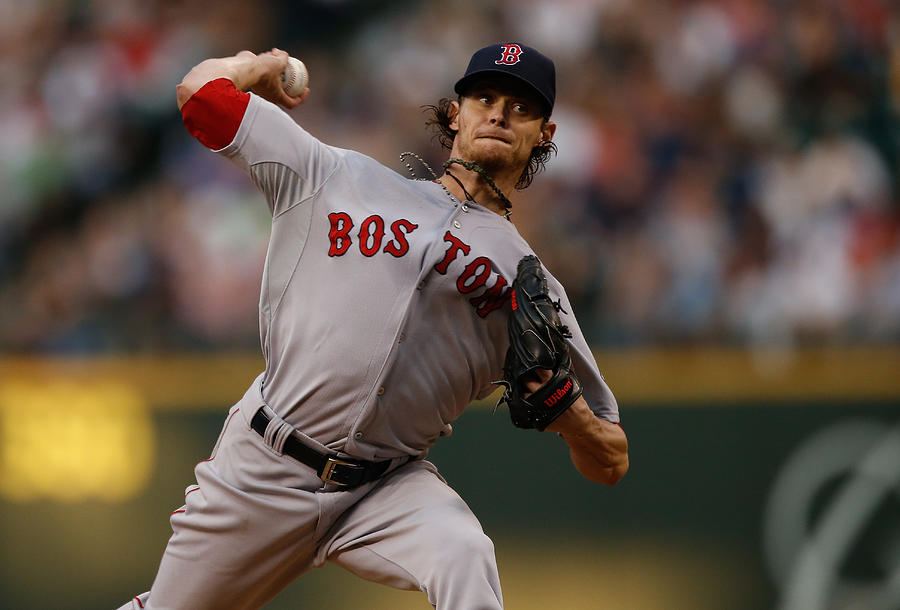 Clay Buchholz Photograph by Otto Greule Jr