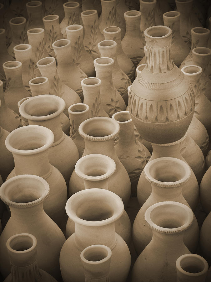 Clay pottery work Photograph by Bashir Osmans Photography