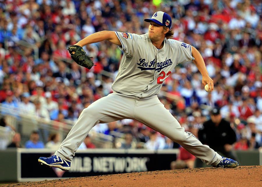 Clayton Kershaw Photograph by Rob Carr