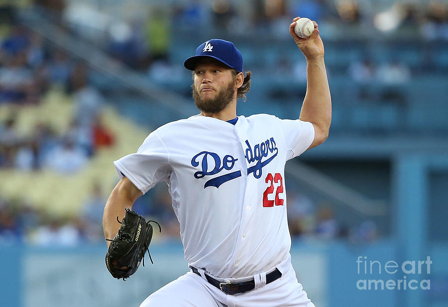 Clayton Kershaw Photograph by Victor Decolongon