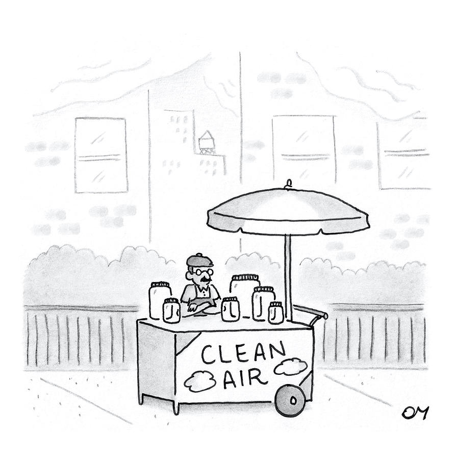 Clean Air Drawing by Dan Misdea