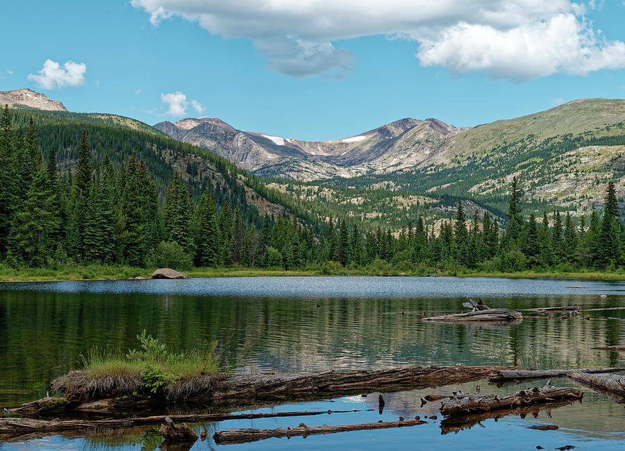 Clear Day, Lost Lake, Colorado Photograph by Frank Barnitz - Fine Art ...