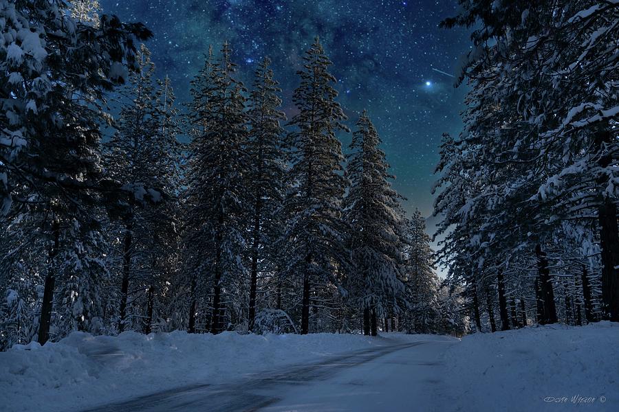 Clear Winter Nights Photograph by Devin Wilson