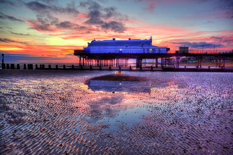 Cleethorpes Pier Sunrise Photograph by Paul Thompson