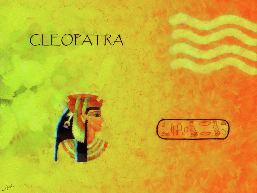 Cleopatra 1 Painting by George Rossidis