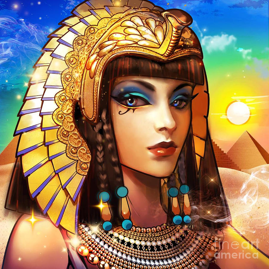Cleopatra Painting by Jana Jensen - Fine Art America